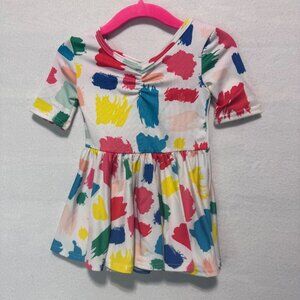 Dotdotsmile Dress Size 6/12 Months Multi Color Spots New with Tags